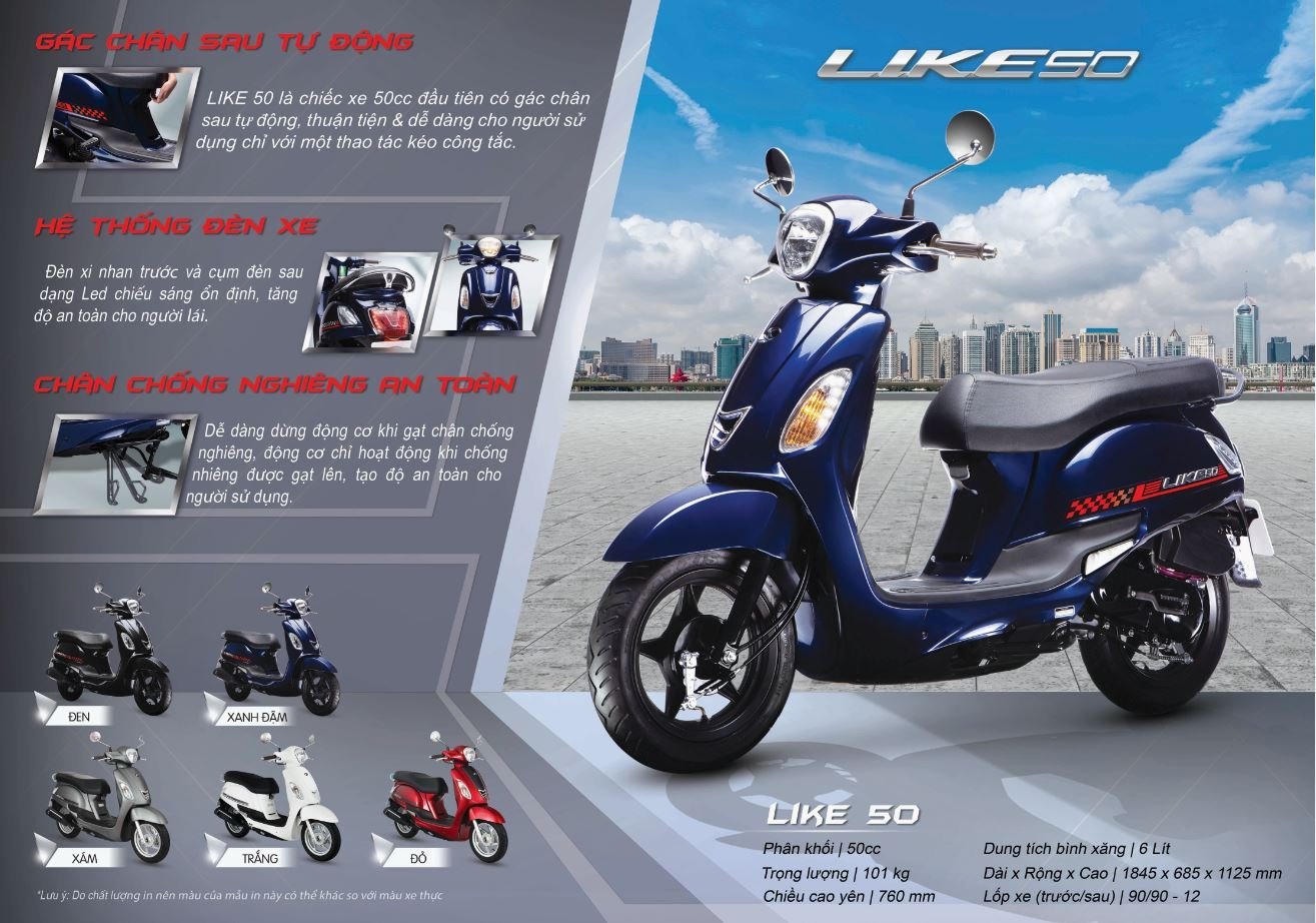 Gia Xe Kymco Like 50 Autobike