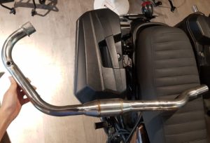 Bộ cổ pô inox + bầu hơi